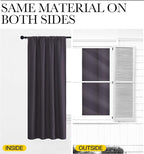 NICETOWN Blackout Curtains for Living Curtains, 2 Panels, 29 by 30, Room - Image 5