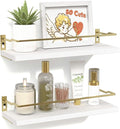 RICHER HOUSE Bathroom Shelves, Small Floating Wall Shelf by RicherHouse
