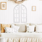 SwallowLiving Set of 2 Cathedral Arch Window Frame Wall Decor - Image 6