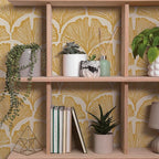 Tempaper x Novogratz Golden Mustard Feather Palm Removable Peel and Stick - Image 7