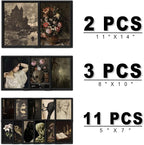 ANERZA 16 PCS Framed Dark Academia Room Decor, Gothic Home Decor, Moody Wall - Image 2