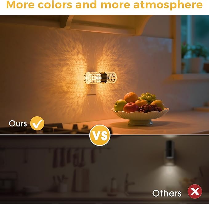 L LOHAS LED Night Light, Night Lights Plug into Wall, 10-Color RGB Change - Image 7