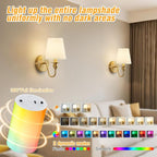 Battery Operated Wall Sconces set of Two, Wireless Wall Sconces - Image 3