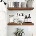 QEEIG Floating Shelves for Wall 23.6" Long - Image 2