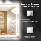Hivone 60X40 LED Bathroom Mirror - Image 5