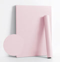 Dimoon 110''x17.7'' Pink Peel and Stick Wallpaper Contact Paper Modern Self by DIYYOURMOON