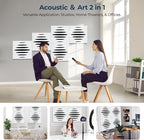 6 Pack Acoustic Wall Panels Self-Adhesive, 23.6" x 23.6" x 0.5" Acoustic Panels - Image 4
