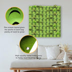 LITLANDSTAR Hanging Vertical Wall Planter, 72 Pockets, 100cm x 100cm, - Image 4