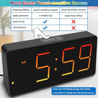 Peakeep Digital Alarm Clock for Bedroom Bedside, Extra Loud for Heavy Sleepers - Image 8