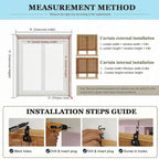 Bamboo Blinds Outdoor Patio, Natural Retro Reed Roll Up Shades - Image 8