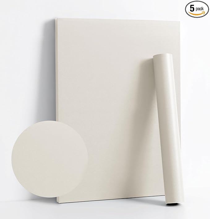 Dimoon 590''x17.7'' White Peel and Stick Wallpaper Contact Paper Modern Self by DIYYOURMOON