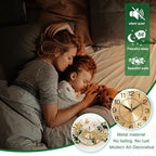 Large Wall Clock for Living Room, 3D 47 Inch Metal Ginkgo Leaf Wall Decor - Image 4