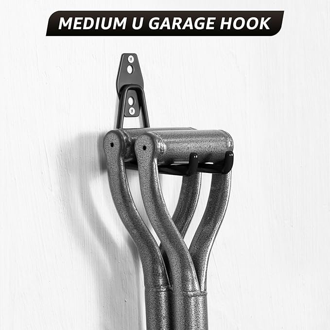 40 Pack Garage Hooks, Heavy Duty Steel Wall Mount Utility Hangers - Image 6