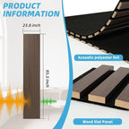 Art3d 1-Pack Acoustic Wood Slat Wall Panel - Image 7