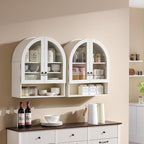 IFGET Bathroom Arched Wall Cabinet, 23.6'' Wide Medicine Cabinet - Image 3