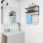 Towel Racks for Bathroom Wall Mounted 24", 3 Tier Bathroom Towel Shelf - Image 6