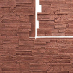 EverStone Cascade Faux Stone Panel, 48 5/8"W x 24 3/4"H x 1 1/4"D, Sun Valley - Image 9