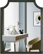 WallBeyond Scalloped Wood Mirror - Image 8