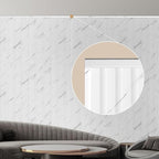 OUZUGIE 8-Pack 57 Inches, WPC Slat Wall Panel Trim, Corner Guard - Image 4