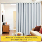 NICETOWN Closet Door Heavy Curtain, Room Dividers Shade Screens Partitions - Image 2