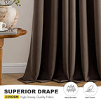 MIULEE Blackout Curtains for Bedroom Living Room 2 Panels, Thermal Insulated - Image 5