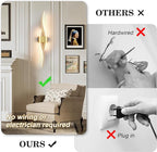 KARTOOSH Battery Operated Wall Sconces Set of Two - Image 2