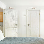 White Wood Contact Paper for Cabinets/Drawers Wood Grain Peel and Stick - Image 5