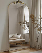 Antok Arched Full Length Mirror, Standing/Wall Hanging Large Mirror - Image 2