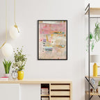 Abstract Modern Watercolor Painting Wall Art Trendy Vibrant Pastel Posters - Image 7