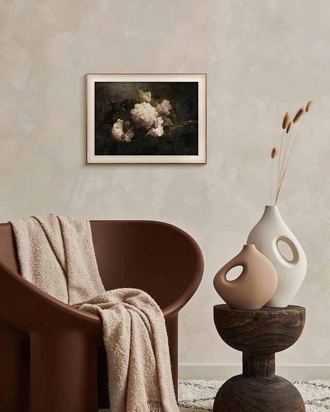 VIYYIEA Framed Wall Art for Living Room, Natural Canvas Prints, Vintage Home - Image 5