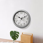 Wall Clock, 9 Inch Silent Wall Clocks Battery Operated, Decorative Clocks - Image 7
