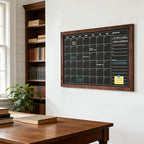 4 THOUGHT Monthly Calendar Chalkboard - Image 8