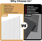 RITOLLO 6 Pack Bilayer Thickened-Sound Proof Wall Panels 47.2"x23.6"x0.72" High - Image 3