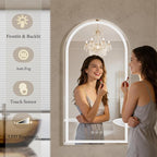 Arched LED Bathroom Mirrors - Image 3