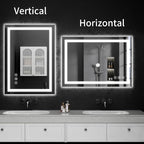 LED Bathroom Mirrors 24"x30" Bathroom Mirror - Image 9