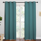 NICETOWN Thermal Insulated Solid Grommet Blackout Curtains/Drape by NICETOWN