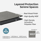 AKUMAX Acoustic Wood Slat Wall Panels-3D Slat Wall Panelling - Image 4