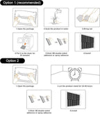 JBER Sound Proof Foam Panels Studio Acoustic Foam Panels, 48 Pack 1" X 12" X - Image 6