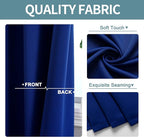 ChrisDowa Blackout Curtains 108 Inches Long 2 Panels Set - Image 3