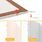 Felt Bulletin Board, 15.7''X 11.8'' corkboard Pin Board - Image 2