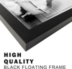 Framed Bathroom Art Wall Decor Elephant in Bathtub Decor Funny Black and White - Image 5