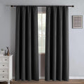 IGEMAEVE Blackout Curtains 84 Inch Length 2 Panels Set, Rod Pocket Energy by IGEMAEVE
