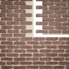EverStone Aged Brick Faux Brick Panel, 46 7/8"W x 27"H x 1 1/4"D, Old Town Color - Image 9