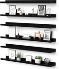 upsimples Floating Shelves for Wall, 35.5 Inch Shelves for Decor Storage Set of by upsimples