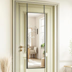 Kosmonia 48x14 Inch Full Length Tempered Glass Door Mirror by Kosmonia