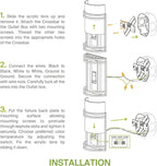 ASD LED Indoor Wall Mount Light Fixture - Image 8