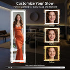 Koonmi Full Length Mirror with LED Lights, Big Mirror - Image 5