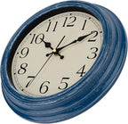 Foxtop 12 Inch Wall Clocks Battery Operated Silent Non-Ticking Classic Vintage - Image 6