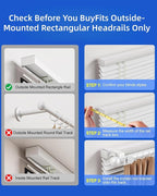 Over-Blinds Curtain Rod Brackets - Image 3