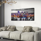 Large Pittsburgh Wall Art Black and White City Skyline Wall Decor - Image 7